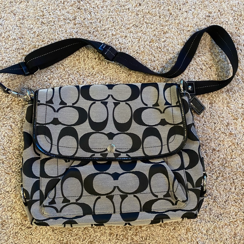 Coach laptop bag